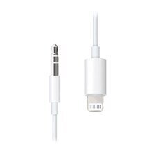 Apple Lightning to 3.5 мм Audio Cable (1.2м) - White - MXK22ZM/A цена и информация | Кабели для телефонов | 220.lv