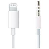 Apple Lightning to 3.5 mm Audio Cable (1.2m) - White - MXK22ZM/A cena un informācija | Savienotājkabeļi | 220.lv