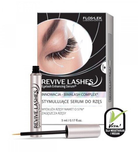 Skropstu serums Revive Lashes, 5 ml cena un informācija | Acu krēmi, serumi | 220.lv