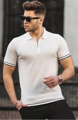 Vīriešu T-krekls "Polo", balts цена и информация | Мужские футболки | 220.lv