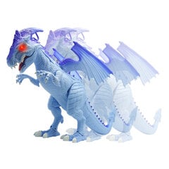 Динозавр, дышащий холодом Dragon Megasaur Mighty, 80074 цена и информация | Конструктор автомобилей игрушки для мальчиков | 220.lv