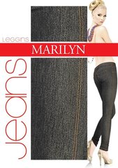 Леггинсы Jeans 967 тёмно синие S/M Marilyn цена и информация | Колготки | 220.lv