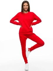 Sieviešu komplekts bez kapuci "Love", sarkans cena un informācija | Sporta apģērbs sievietēm | 220.lv
