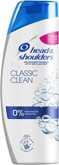 Шампунь Head & Shoulders Classic Clean 400 мл цена и информация | Шампуни | 220.lv