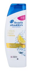 Šampūns HEAD & SHOULDERS Citrus Fresh 400ml cena un informācija | Šampūni | 220.lv