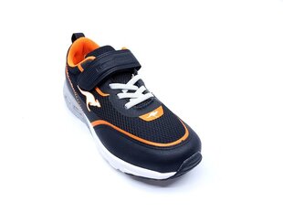 Kanagroos apavi bērniem KX-3100 EV, melni_oranži cena un informācija | Sporta apavi bērniem | 220.lv