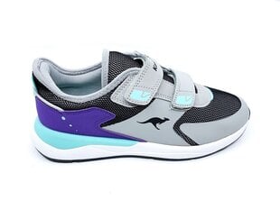 Kangoroos обувь детская KD-Fit V серый_синий  цена и информация | Стильные кеды для детей | 220.lv