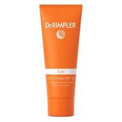 Saules aizsargkrēms jutīgai sejas ādai SPF 30 DR.RIMPLER Sun 75ml цена и информация | Кремы для лица | 220.lv