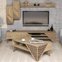 Комплект мебели для гостиной Kalune Design 845(V), коричневый цена и информация | Секции | 220.lv