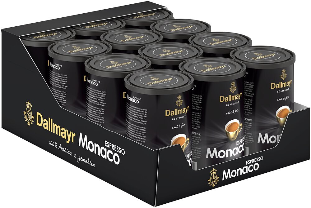 Dallmayr Espresso Monaco maltā kafija metāla kastē, 200 g цена и информация | Kafija, kakao | 220.lv