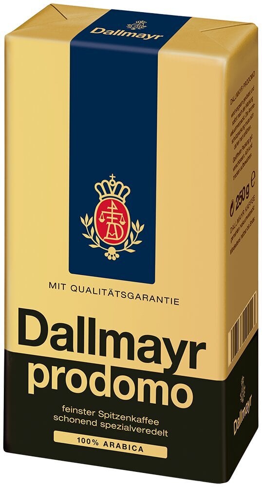 Dallmayr Prodomo maltā kafija HVP, 250 g cena un informācija | Kafija, kakao | 220.lv