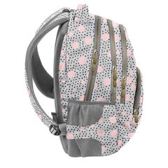 Mugursoma BeUniq Pink Dots, PPDO21-2708 cena un informācija | Skolas somas | 220.lv