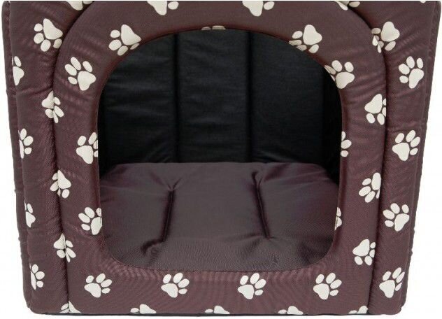 Hobbydog spilvens guļvietai-būdai Aloba Black, R6, 78x68 cm цена и информация | Suņu gultas, spilveni, būdas | 220.lv