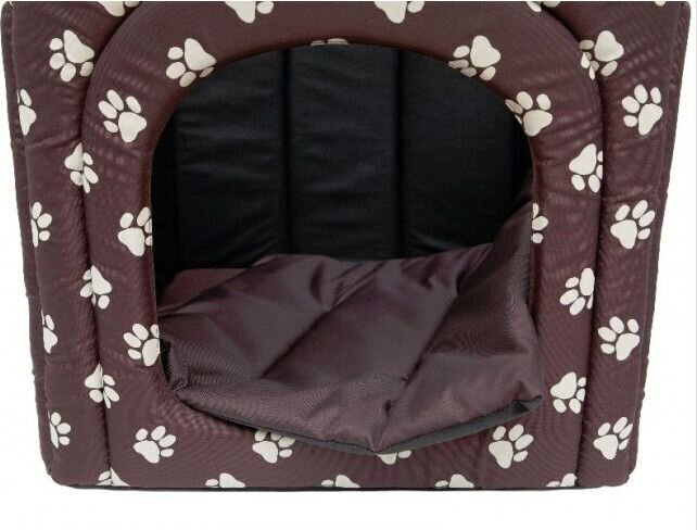 Hobbydog spilvens guļvietai-būdai Aloba Graphite, R3, 49x43 cm cena un informācija | Suņu gultas, spilveni, būdas | 220.lv
