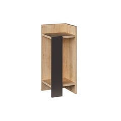 Ночной столик Kalune Design K855(I), 60 см, серый/коричневый цена и информация | Прикроватные тумбочки | 220.lv