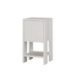 Ночной столик Kalune Design 776 (I), 55 см, белый цена и информация | Прикроватные тумбочки | 220.lv