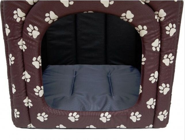 Hobbydog spilvens guļvietai-būdai Cordura Graphite, R3, 49x43 cm cena un informācija | Suņu gultas, spilveni, būdas | 220.lv