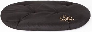 Hobbydog ovāls spilvens Black, R8, 83x60 cm cena un informācija | Suņu gultas, spilveni, būdas | 220.lv