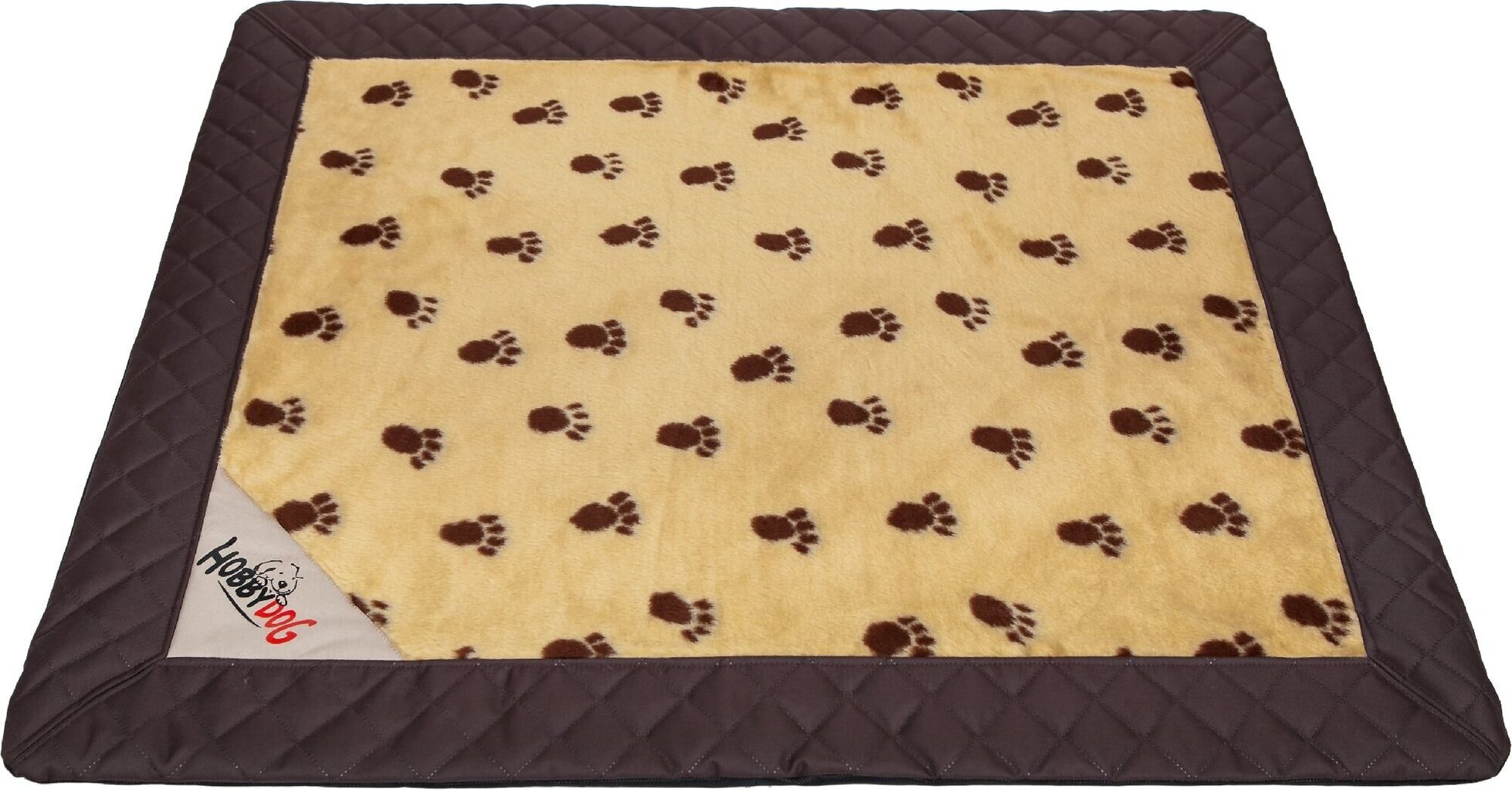 Hobbydog paklājiņš Exclusive, XL, Beige/Brown, 110x90 cm цена и информация | Suņu gultas, spilveni, būdas | 220.lv