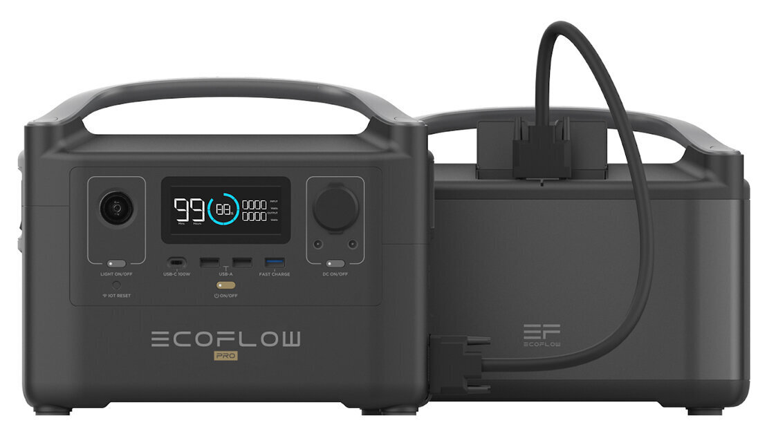 Papildu akumulators EcoFlow River Pro cena un informācija | Elektrības ģeneratori | 220.lv