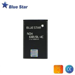 BlueStar Аккумулятор Nokia X2 6300 Li-Ion 1000 mAh Аналог BL-4C цена и информация | BlueStar Мобильные телефоны, Фото и Видео | 220.lv