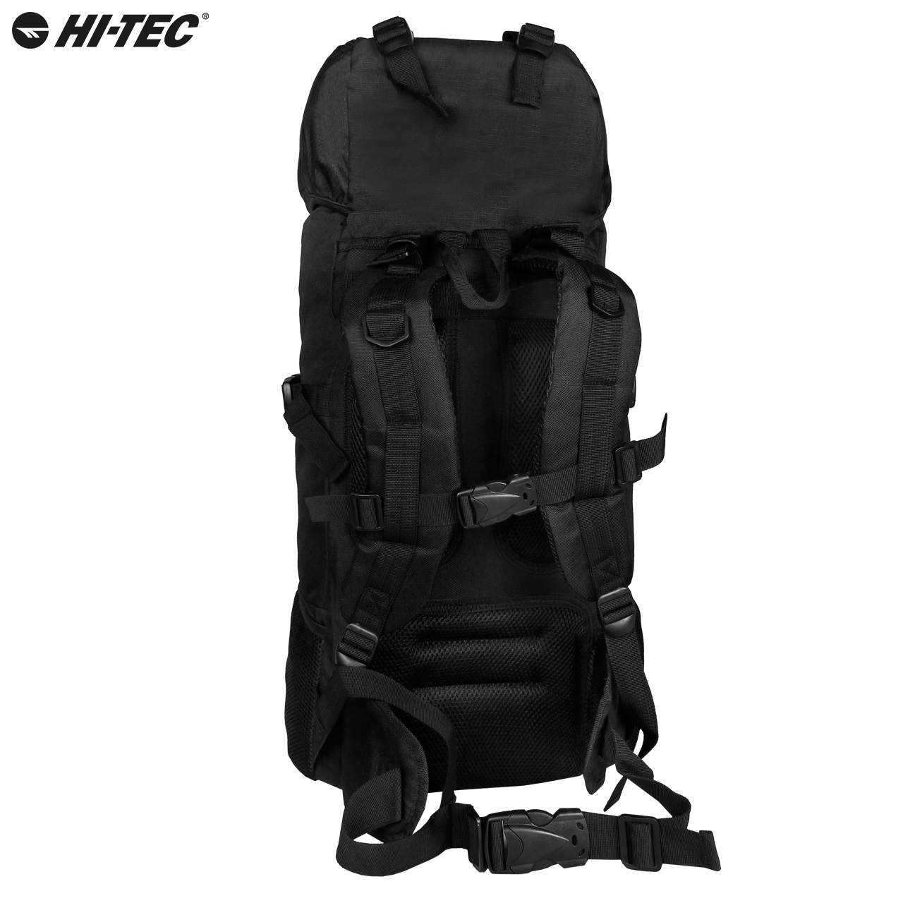 PLECAK TURYSTYCZNY TREKKINGOWY TREKKINGOWY HI-TEC TOSCA 50L GÓRSKI SPORTOWY Kolor czarny