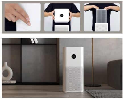 Xiaomi Mi Air Purifier 3C kaina