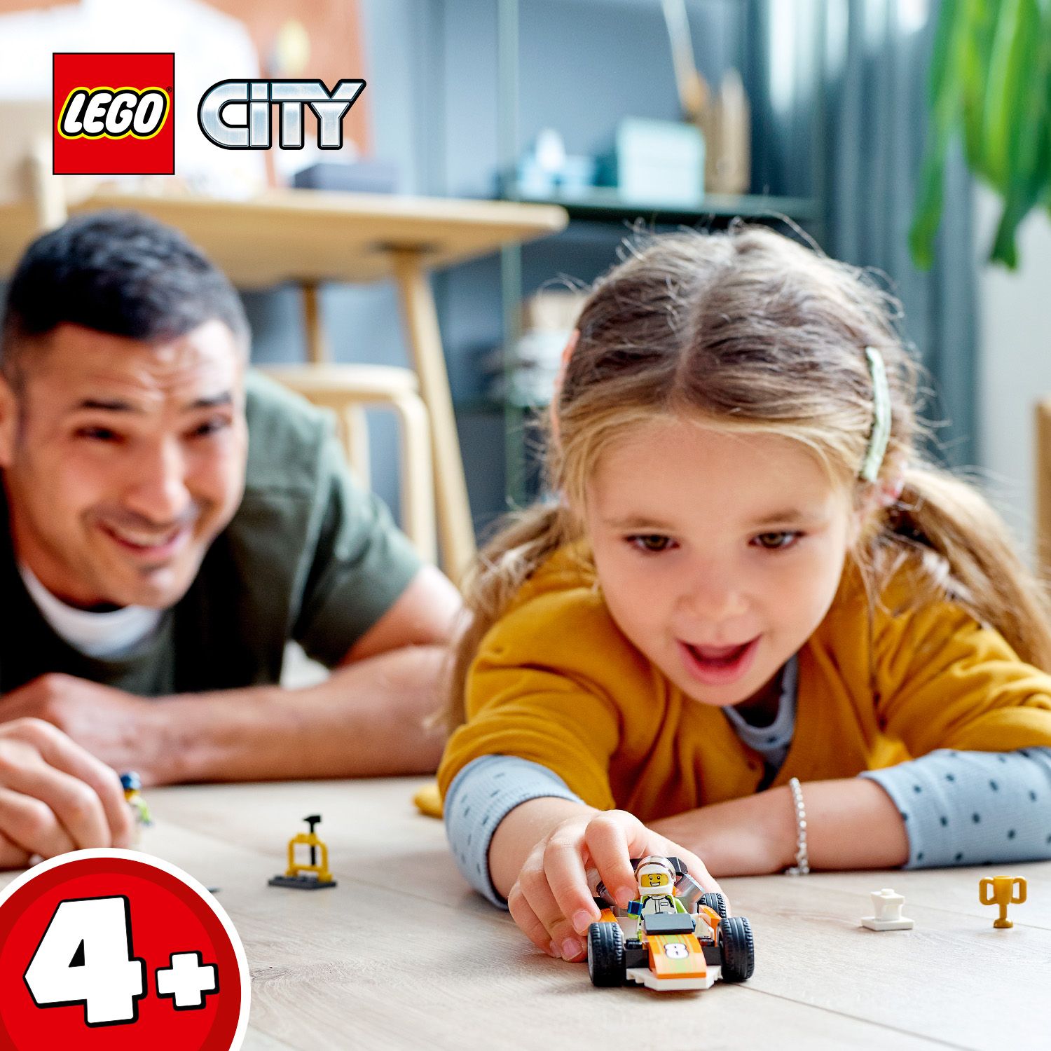 LEGO® sacīkšu piedzīvojumi bērniem no 4 gadiem