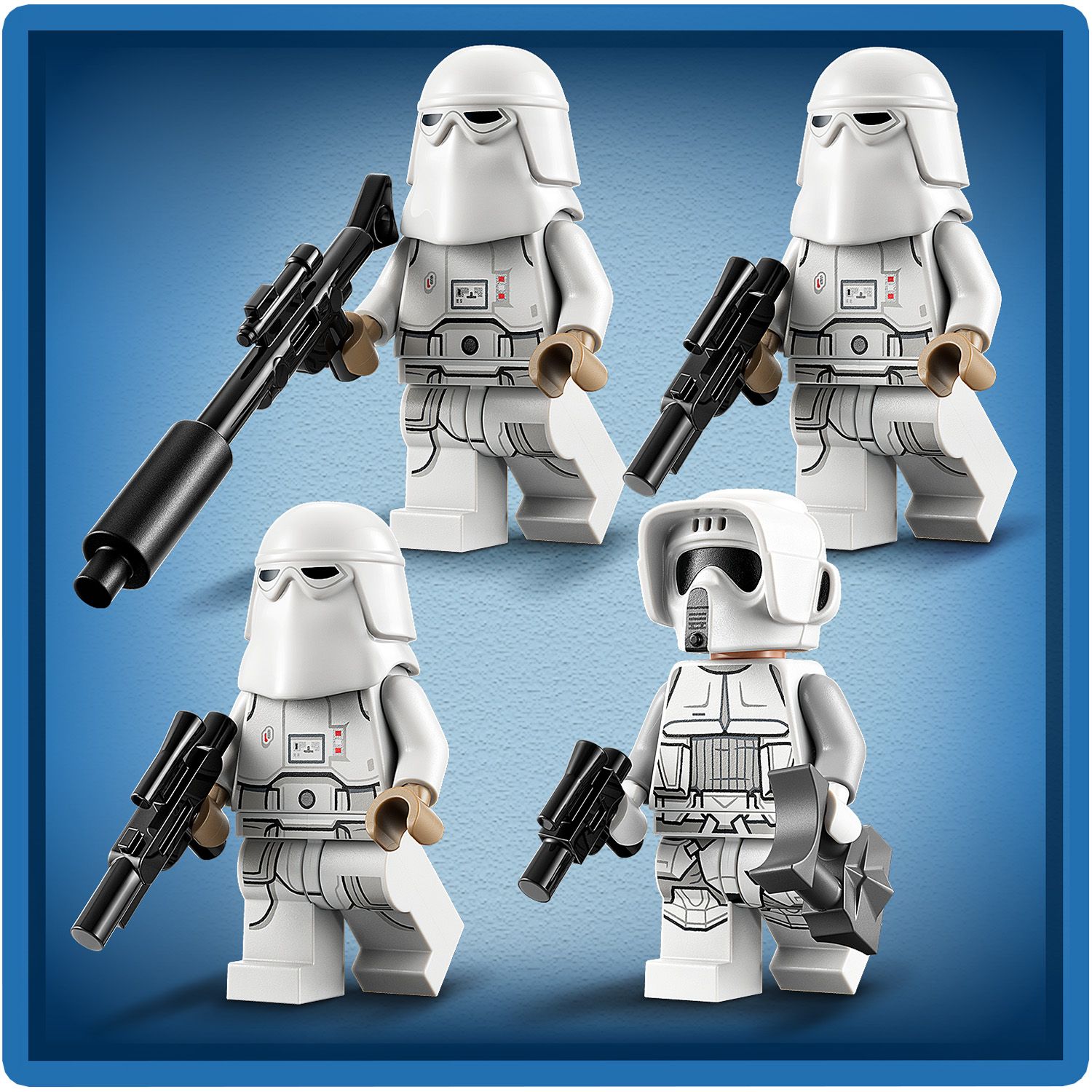 4 LEGO® minifigūras