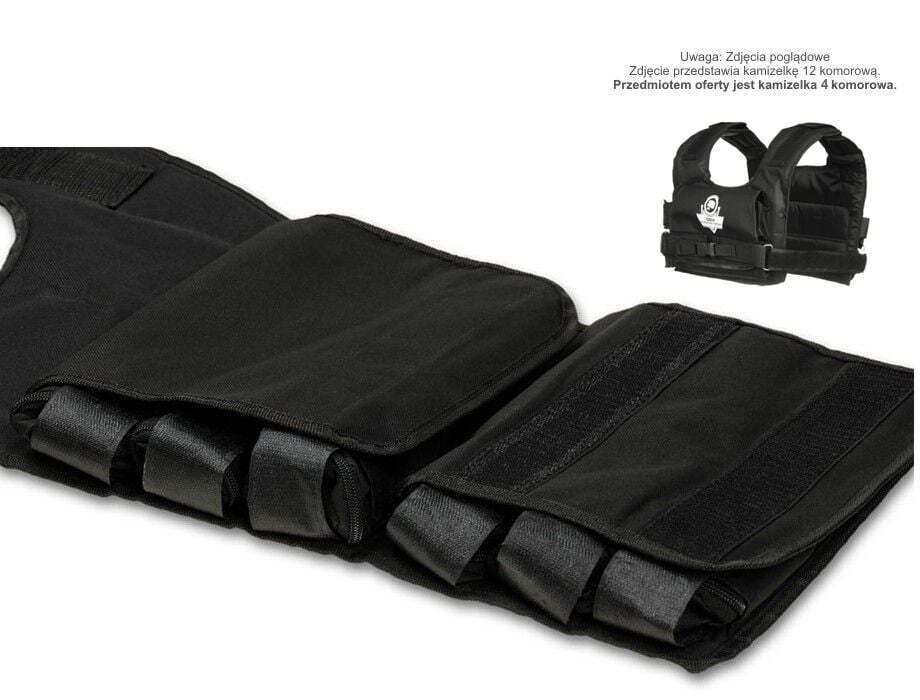 BUSHIDO weight vest - fixing the inserts