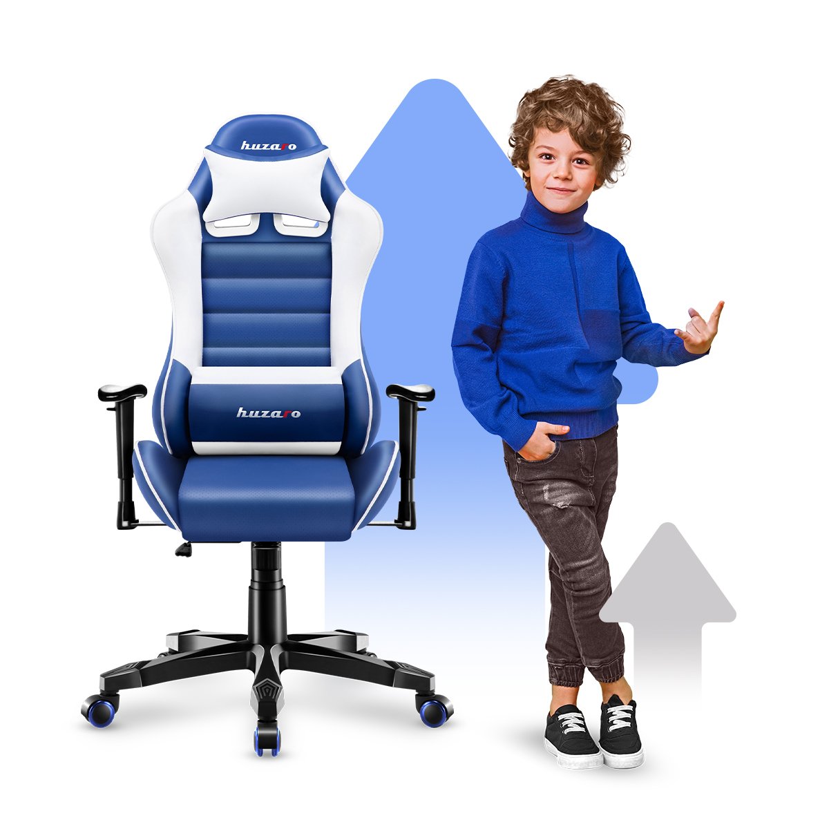 Fotel Ranger 6.0 Blue z dzieckiem