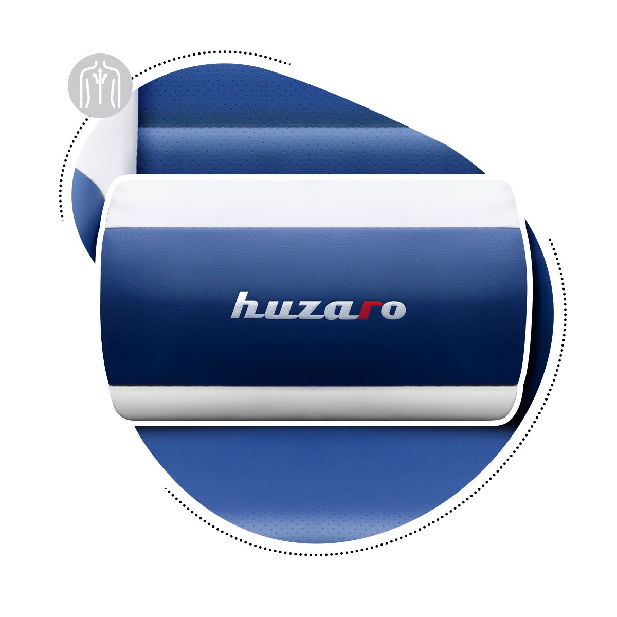 Poduszka lędźwiowa do Huzaro Ranger 6.0 Blue