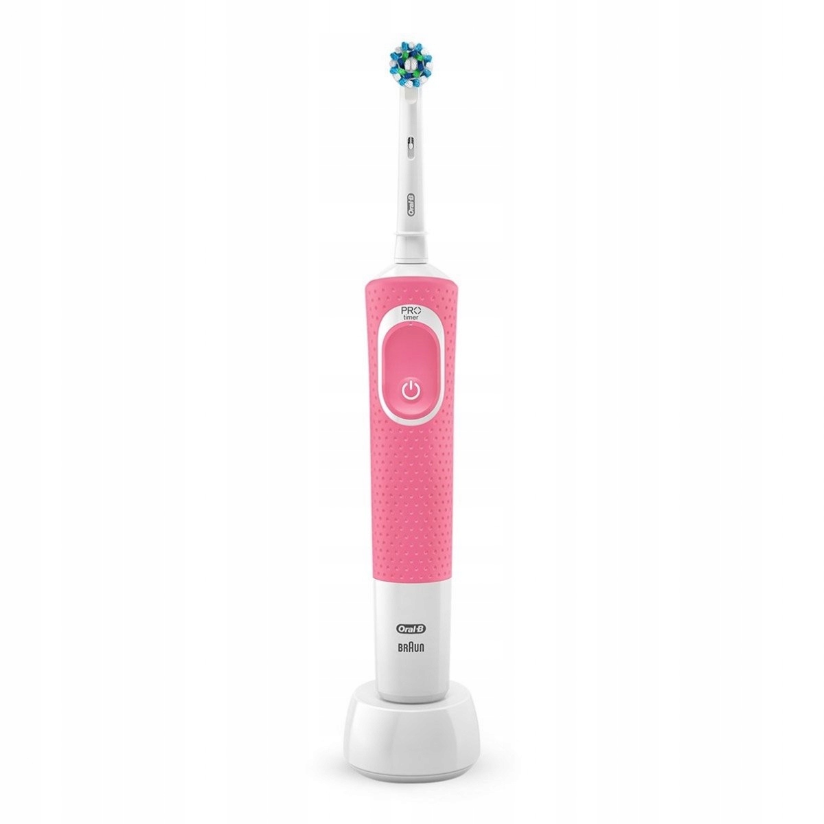 ORAL-B CROSS VITALITY 100 ELECTRIC BRUSH Dominējošā rozā krāsa