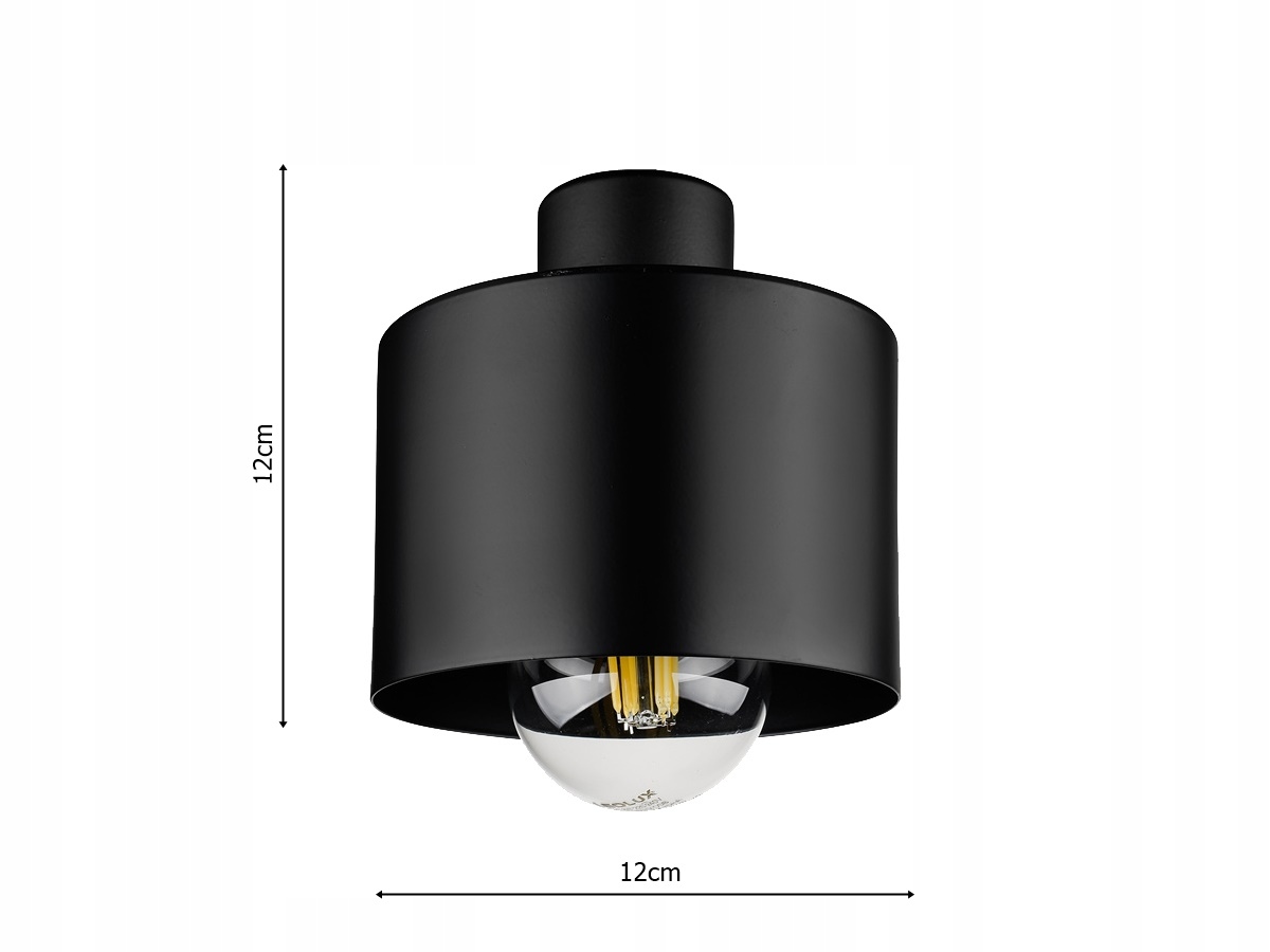 LUBŲ LEMPAS SISTURAS LED LAMPAS Abažūro skersmuo / plotis 12 cm