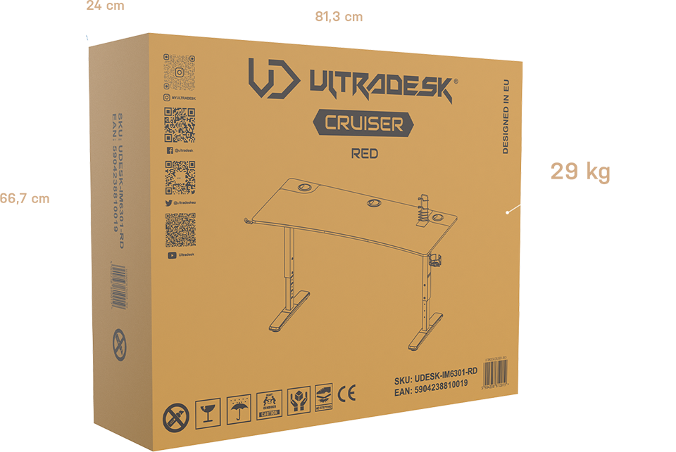 Ultradesk CRUISER datorgalds