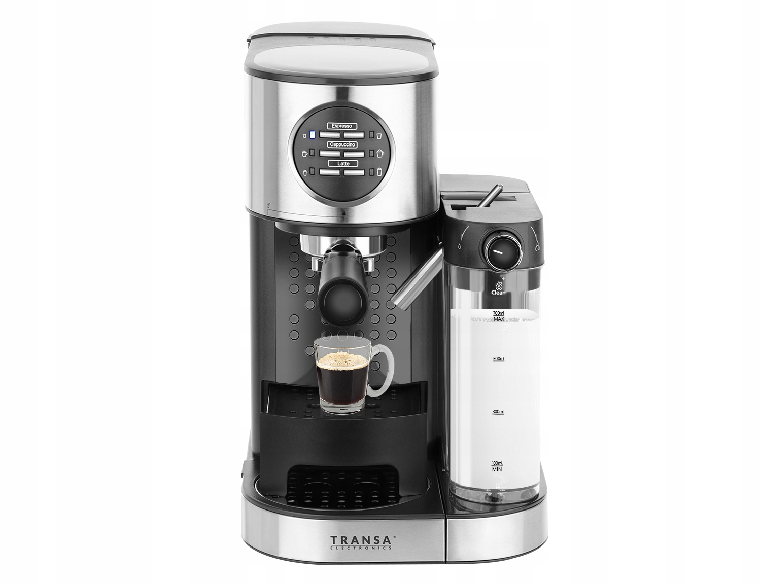 PRESSURE kafijas automāts 1470W 15bar Frother Espresso aparāta tips