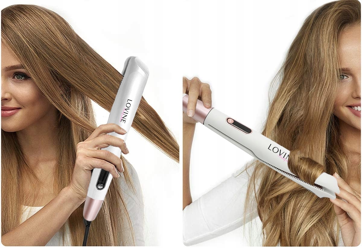 2in1 HAIR STRIGHTENER LOVINE keramikas pārklājums