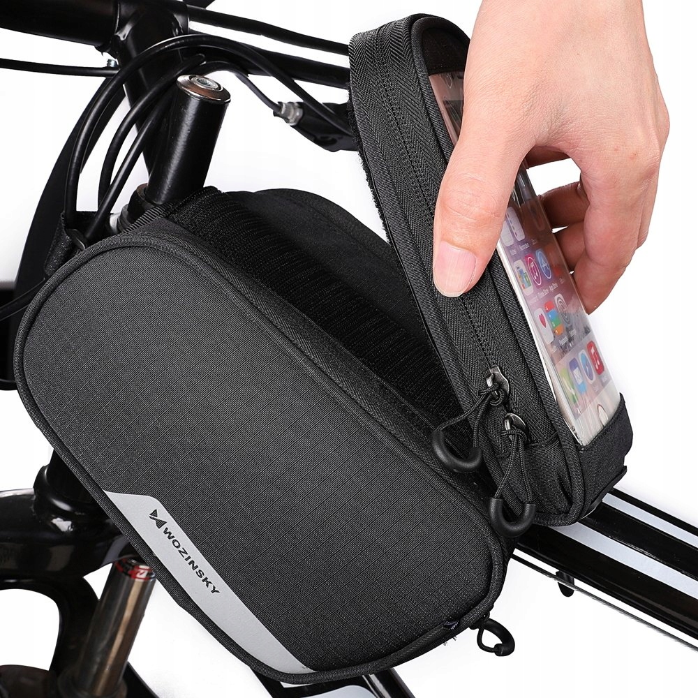 WOZINSKY BAG ROKTURA VELOSIPA KAUSS VELOSIPA RĀMAM Ražotāja kods WBB7BK