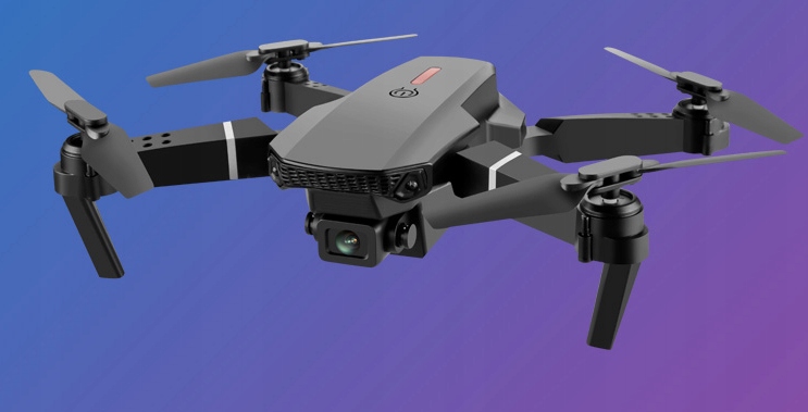 DRONE E90 PRO KAMERA 4K WIFI HD Rotaļlieta ZAWIS 250m modelis E90 PRO