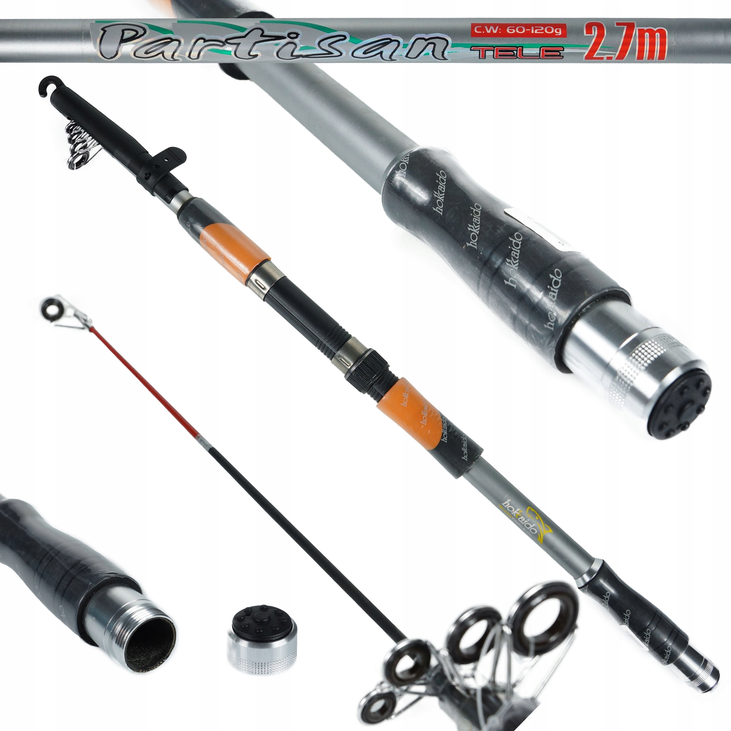 FISHING KIT GRUNT FLOAT 2,7M DU RODS Ražotāja kods W11117 W10048