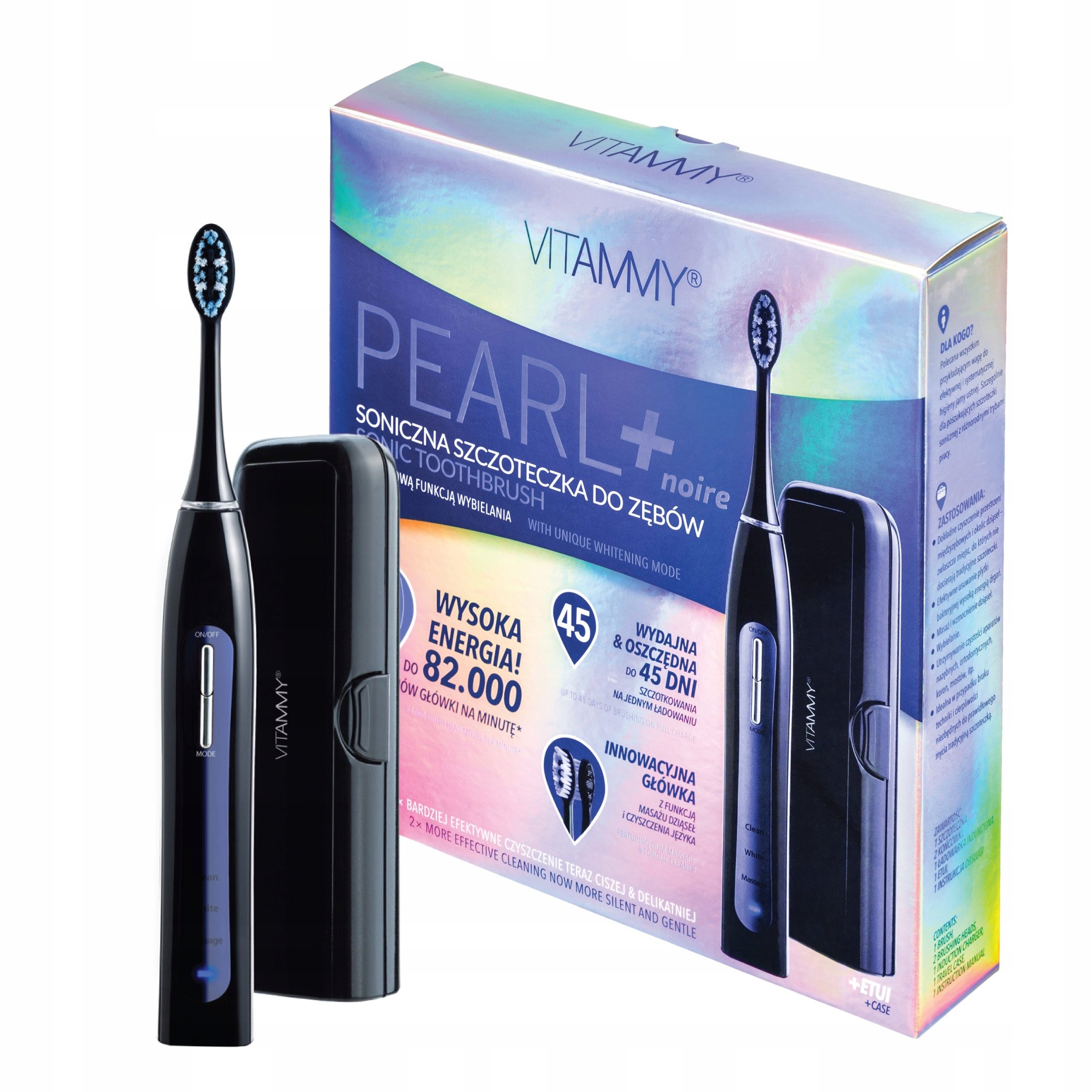 VITAMMY PEARL + SONIC elektriskā birste EAN 5901793640358