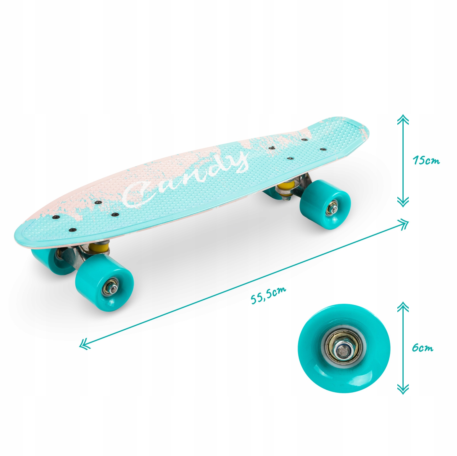 BĒRNU SKATEBORDS BĒRNU DĒĻA PASTIPRINĀTI RITEŅI Ražotāja kods Skateboard Flashboard