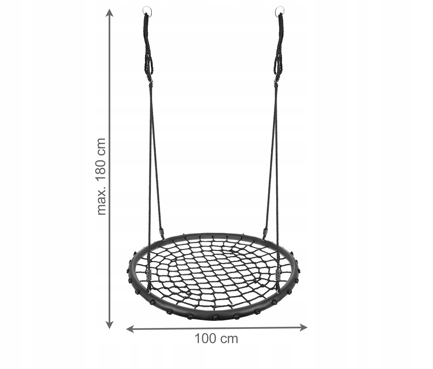 Dārza stārķu ligzdas šūpoles lielas 100 cm XXL Ražotāja kods 9966