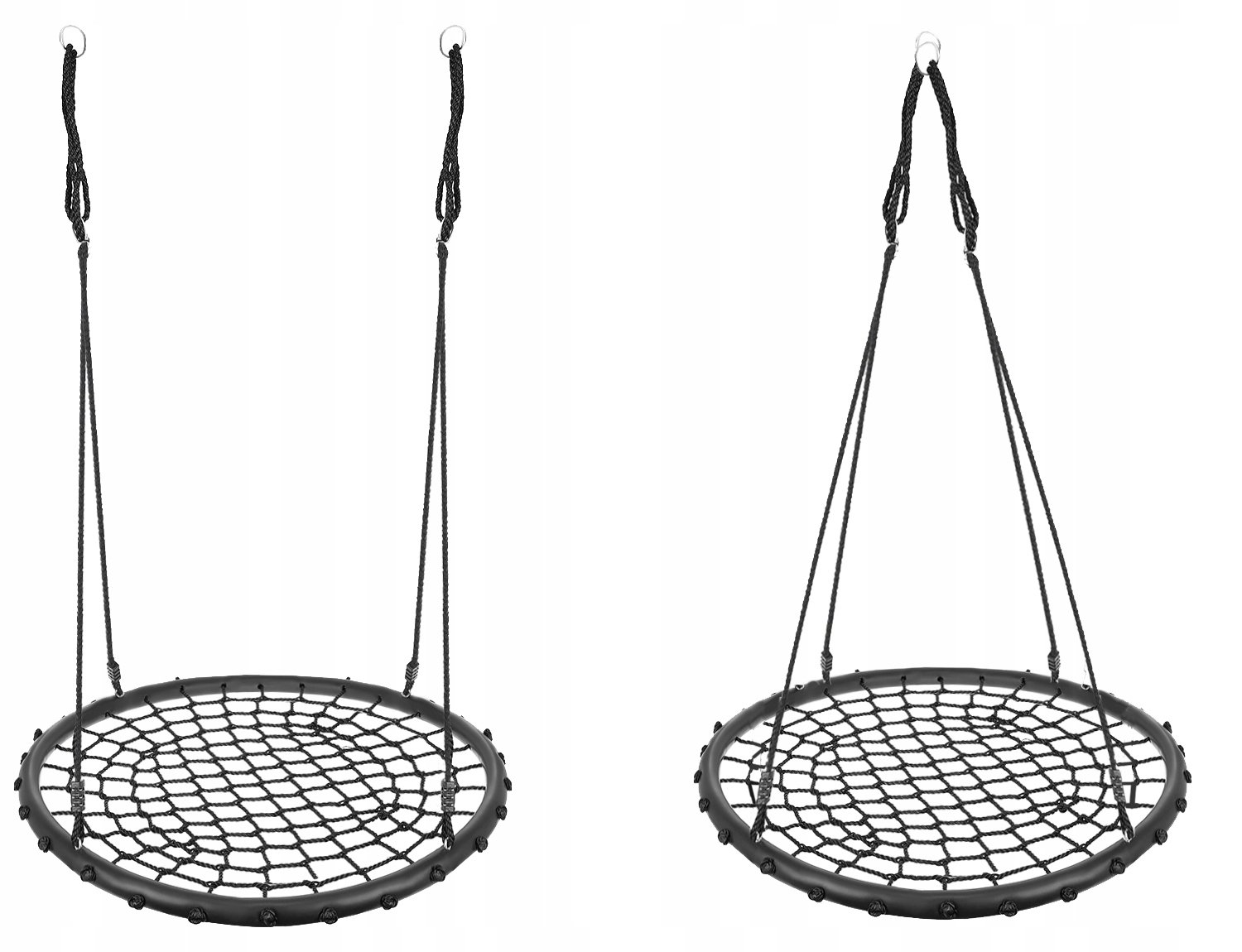 Dārza dzeguzes ligzdas šūpoles Lielas 100cm XXL Dzeguzes ligzdas tips