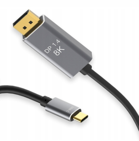KABELIS USB-C DisplayPort 8K 5K 4K Mac MACBOOK 240Hz
