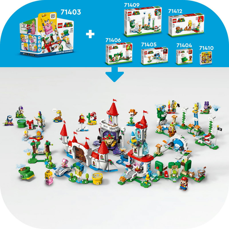 Savieno ar LEGO® Super Mario™ komplektiem