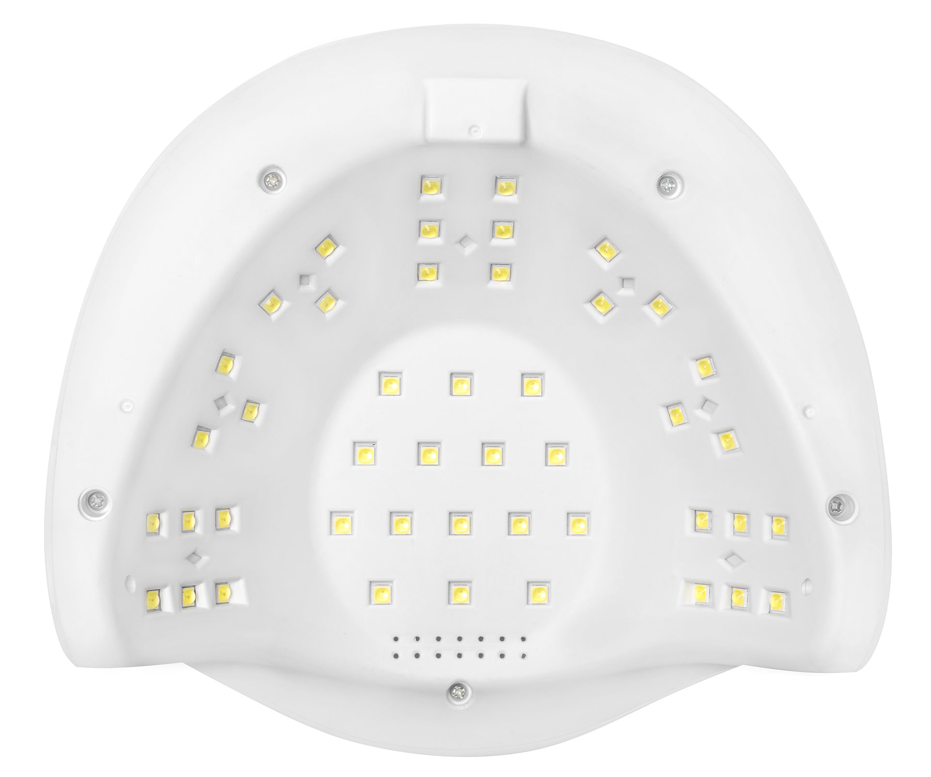 90W UV/LED LAMPA NAGIEM HIBRĪDS 45 DIODE GELS Dominējošā krāsa balta