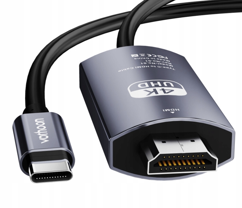 ADAPTERKAABEL USB-C 3.1 TÜÜP C TO HDMI 4K MHL 200cm