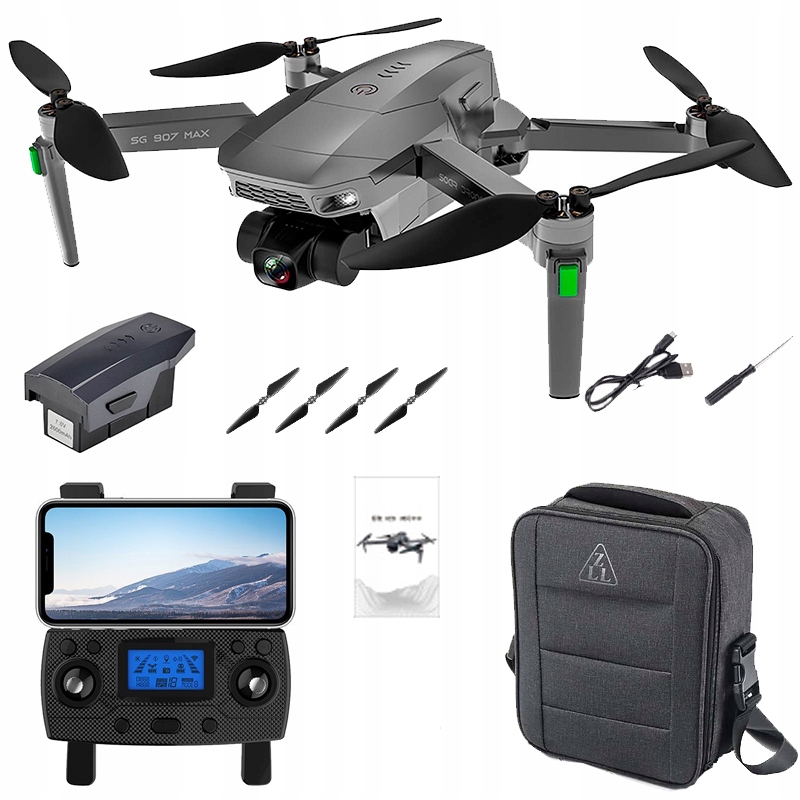 DRONE SG907 MAX 4K HD 2 KAMERAS GIMBAL GPS WIFI 5G