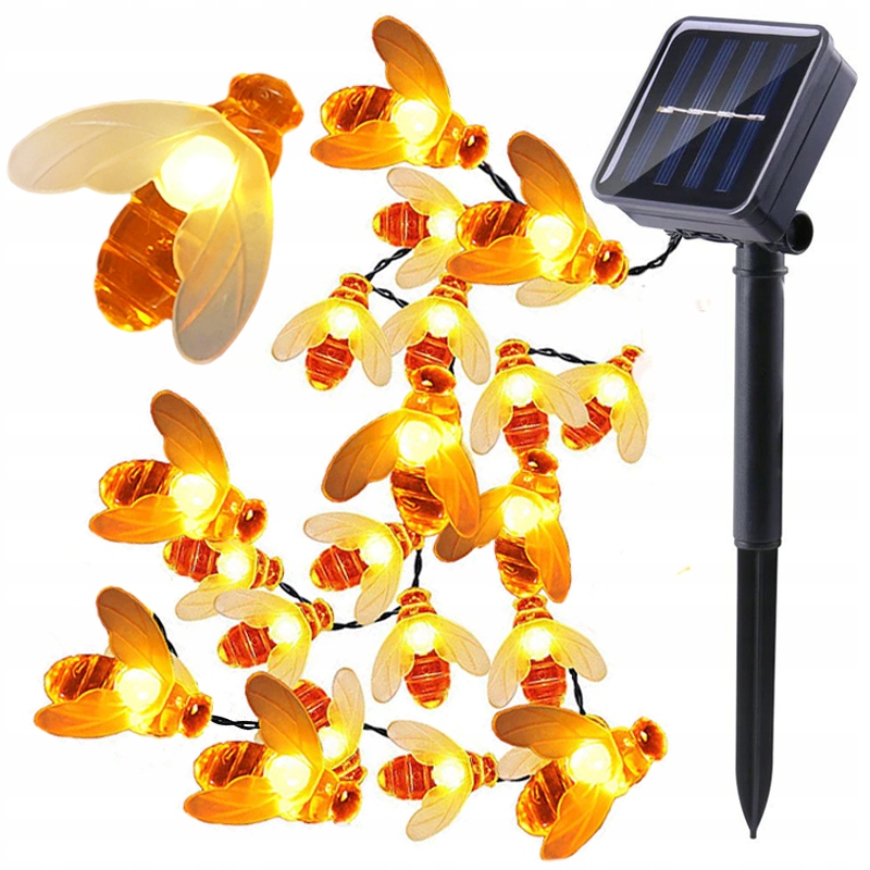 SOLAR GARDEN LED BITES DĀRZA LAMPAS